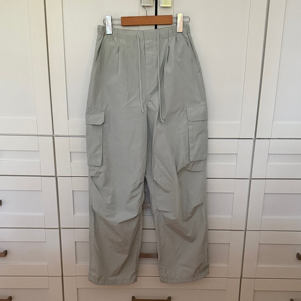 GU Light Blue Cargo Pants
